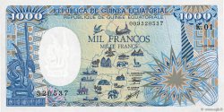 1000 Francs ÄQUATORIALGUINEA  1985 P.21 ST