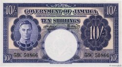 10 Shillings JAMAICA  1950 P.39 XF-
