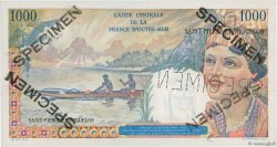 1000 Francs Union Française Spécimen SAINT-PIERRE UND MIQUELON  1946 P.28s fST+