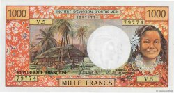 1000 Francs TAHITI  1983 P.27c FDC
