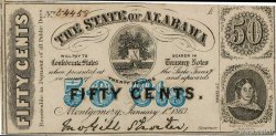 50 Cents VEREINIGTE STAATEN VON AMERIKA Montgomery 1863 PS.0212b fST
