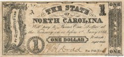 1 Dollar ESTADOS UNIDOS DE AMÉRICA Raleigh 1862 PS.2359a MBC