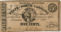 5 Cents ESTADOS UNIDOS DE AMÉRICA Raleigh 1863 PS.2360