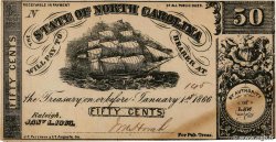 50 Cents Faux VEREINIGTE STAATEN VON AMERIKA Raleigh 1863 PS.2363 fST