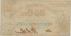 25 Cents ESTADOS UNIDOS DE AMÉRICA Raleigh 1864 PS.2374 SC