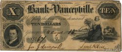 10 Dollars STATI UNITI D AMERICA Yanceyville 1853 