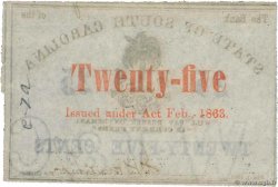 25 Cents VEREINIGTE STAATEN VON AMERIKA  1863  VZ