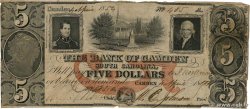 5 Dollars UNITED STATES OF AMERICA Camden 1854  F