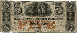 5 Dollars Annulé UNITED STATES OF AMERICA Charleston 1859  F-
