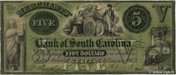 5 Dollars UNITED STATES OF AMERICA Cheraw 1857 