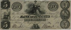 5 Dollars UNITED STATES OF AMERICA Augusta 1861  AU