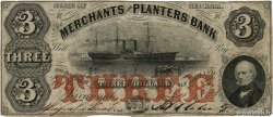 3 Dollars UNITED STATES OF AMERICA Savannah 1854  F