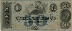 50 Dollars Non émis UNITED STATES OF AMERICA New Orleans 1850  UNC