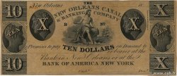 10 Dollars Non émis UNITED STATES OF AMERICA New Orleans 1850  UNC-