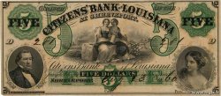 5 Dollars UNITED STATES OF AMERICA Shreveport 1860  UNC-