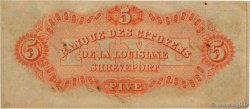 5 Dollars UNITED STATES OF AMERICA Shreveport 1860  UNC-