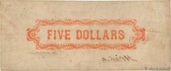 5 Dollars UNITED STATES OF AMERICA Vidalia 1862  XF