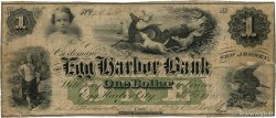 1 Dollar VEREINIGTE STAATEN VON AMERIKA Egg Harbor 1861  fS