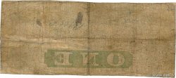 1 Dollar UNITED STATES OF AMERICA Egg Harbor 1861  VG