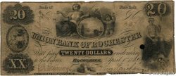 20 Dollars ESTADOS UNIDOS DE AMÉRICA Rochester 1861  RC