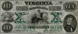 10 Dollars UNITED STATES OF AMERICA Richmond 1862 PS.3683 AU