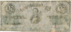 50 Dollars Faux KONFÖDERIERTE STAATEN VON AMERIKA  1861 P.37 VZ