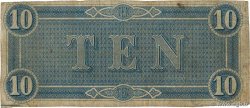 10 Dollars Гражданская война в США  1864 P.68 F