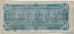 50 Dollars 美利堅聯盟國  1864 P.70 XF