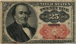 25 Cents VEREINIGTE STAATEN VON AMERIKA  1874 P.123 S