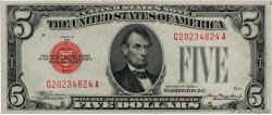 5 Dollars ÉTATS-UNIS D AMÉRIQUE  1928 P.379c