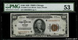 100 Dollars VEREINIGTE STAATEN VON AMERIKA Chicago 1929 P.399 VZ