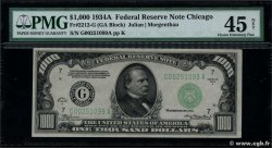 1000 Dollars ESTADOS UNIDOS DE AMÉRICA Chicago 1934 P.435a EBC+