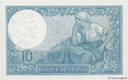10 Francs MINERVE FRANCIA  1925 F.06.09 q.FDC