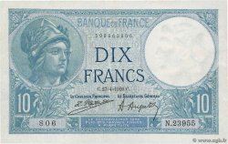 10 Francs MINERVE FRANCE  1926 F.06.10