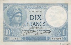 10 Francs MINERVE FRANCE  1930 F.06.14