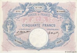 50 Francs BLEU ET ROSE FRANCIA  1924 F.14.37