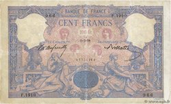 100 Francs BLEU ET ROSE FRANKREICH  1896 F.21.09 fS