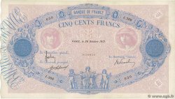 500 Francs BLEU ET ROSE FRANCE  1912 F.30.20 VF