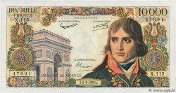 10000 Francs BONAPARTE FRANCE  1958 F.51.11 AU-