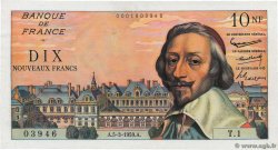 10 Nouveaux Francs RICHELIEU FRANCE  1959 F.57.01 AU-