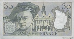 50 Francs QUENTIN DE LA TOUR Fauté FRANKREICH  1980 F.67.06 fSS