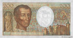 200 Francs MONTESQUIEU alphabet H.402 FRANCIA  1986 F.70ter.01 EBC+