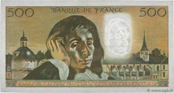 500 Francs PASCAL FRANCE  1973 F.71.10 VF