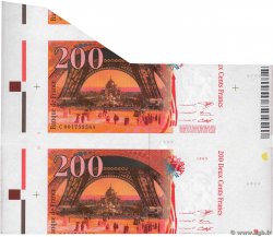 200 Francs EIFFEL Fauté FRANKREICH  1995 F.75.01 fST