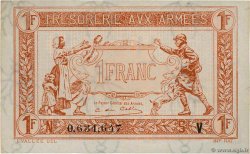 1 Franc TRÉSORERIE AUX ARMÉES 1919 FRANCE  1919 VF.04.09 pr.NEUF