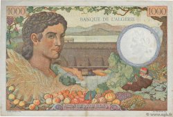 1000 Francs ALGÉRIE FRANCIA  1942 VF.10.01 BB