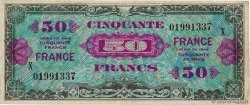 50 Francs FRANCE FRANCIA  1945 VF.24.04 q.BB