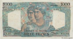 1000 Francs MINERVE ET HERCULE Faux FRANCIA  1948 F.41.21x BB