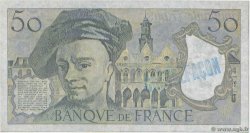 50 Francs QUENTIN DE LA TOUR Faux FRANCE  1986 F.67.12x UNC
