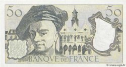 50 Francs QUENTIN DE LA TOUR Faux FRANCIA  1988 F.67.14x FDC